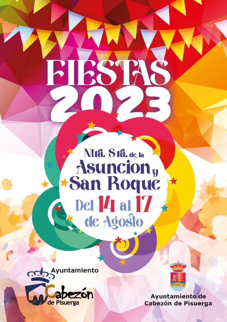 Fiestas patronales en honor a Nuestra Señora de la Asunción y San Roque 2023 Cabezón de Pisuerga